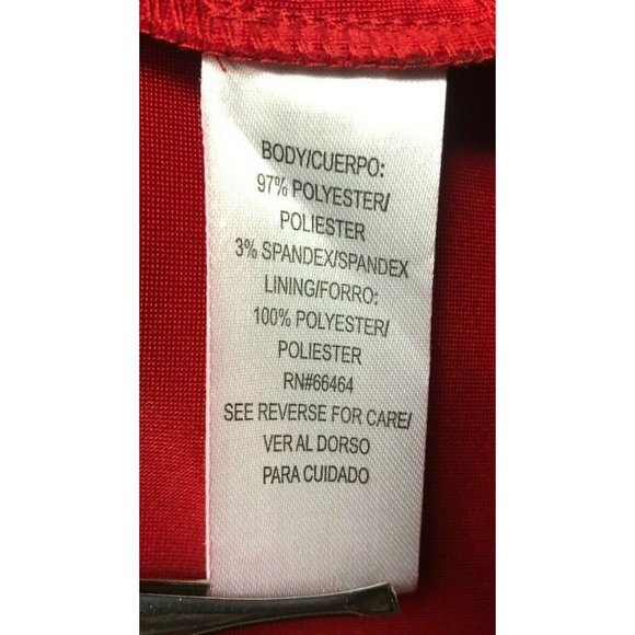 Studio One New York Sleeveless Scuba Crepe & Velvet Dress Style 70645JP Size 16 - Picture 9 of 11